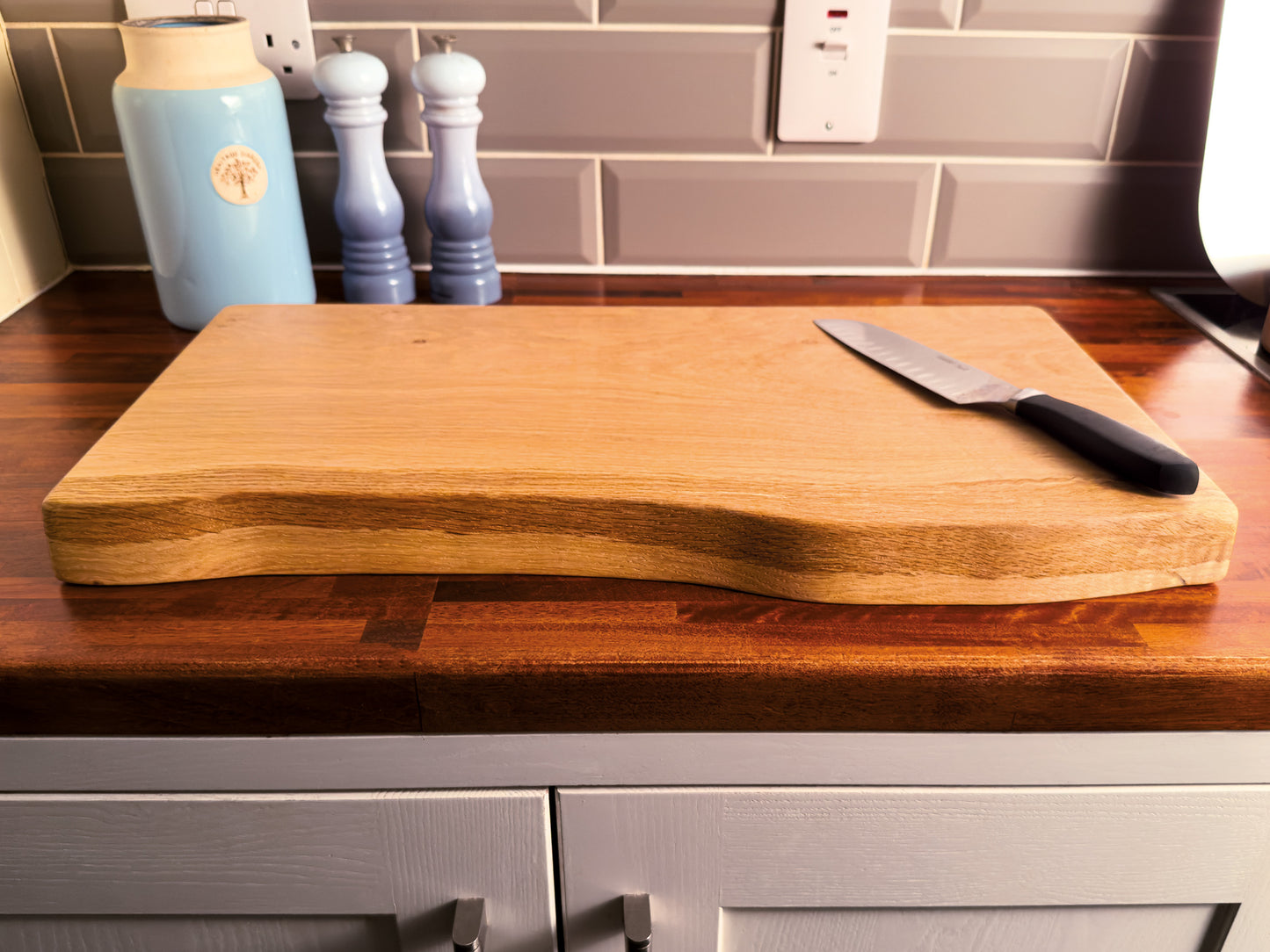XL chunky oak chopping board - Serving board - Charcuterie board