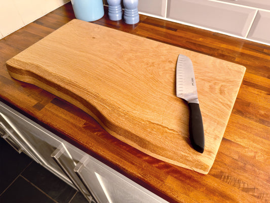 XL chunky oak chopping board - Serving board - Charcuterie board