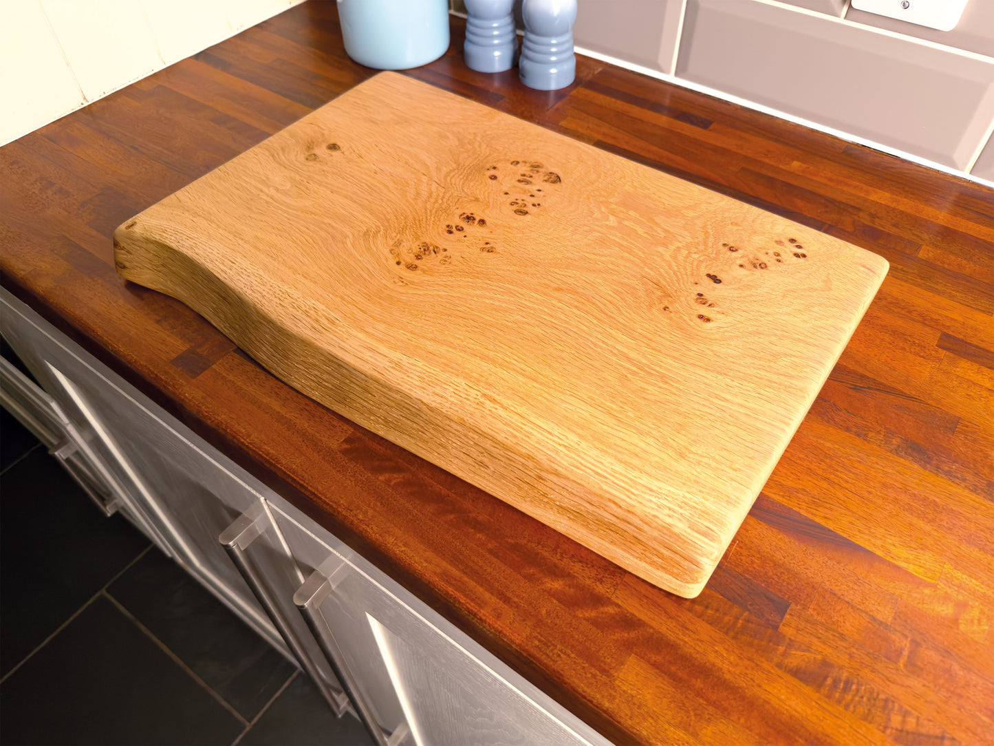 Large chunky oak chopping board - Serving board - Charcuterie board